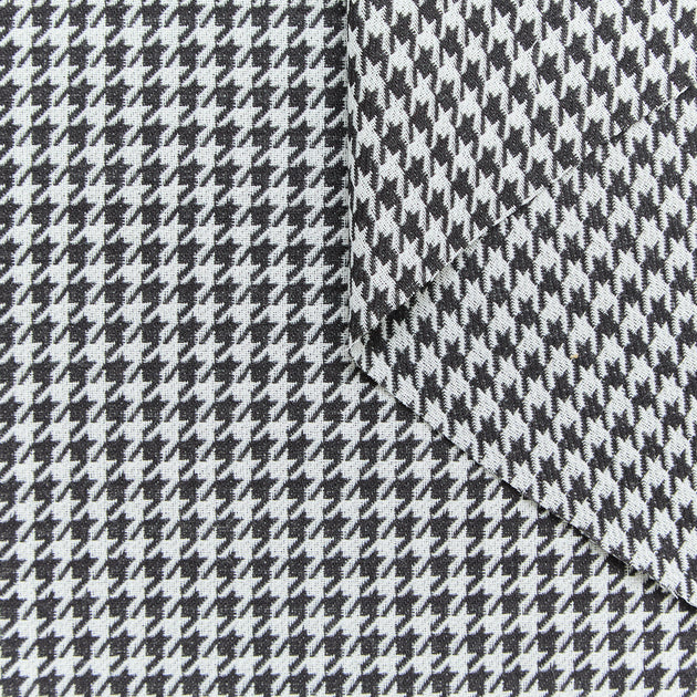 T25M12196 | Houndstooth Suiting Wool