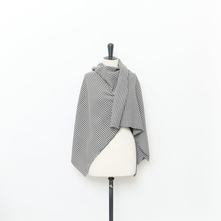 T25M12196 | Houndstooth Suiting Wool - view 2