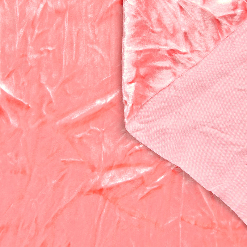 T25M12203 | Velours Froissé en Viscose et Soie