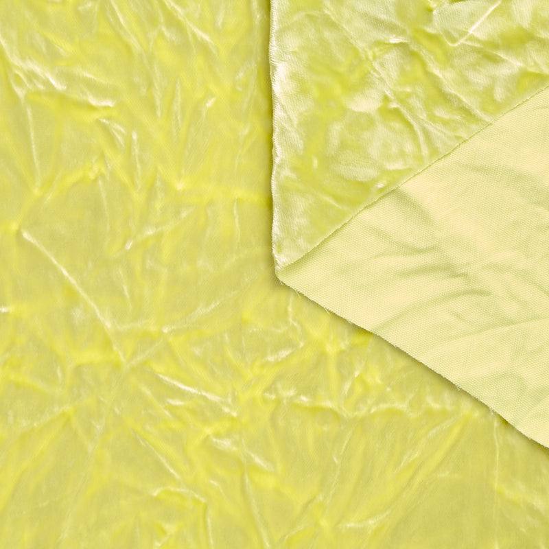 T25M12203 | Velours Froissé en Viscose et Soie