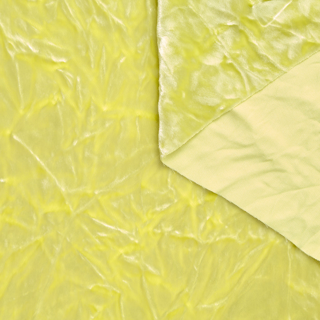 T25M12203 | Velours Froissé en Viscose et Soie