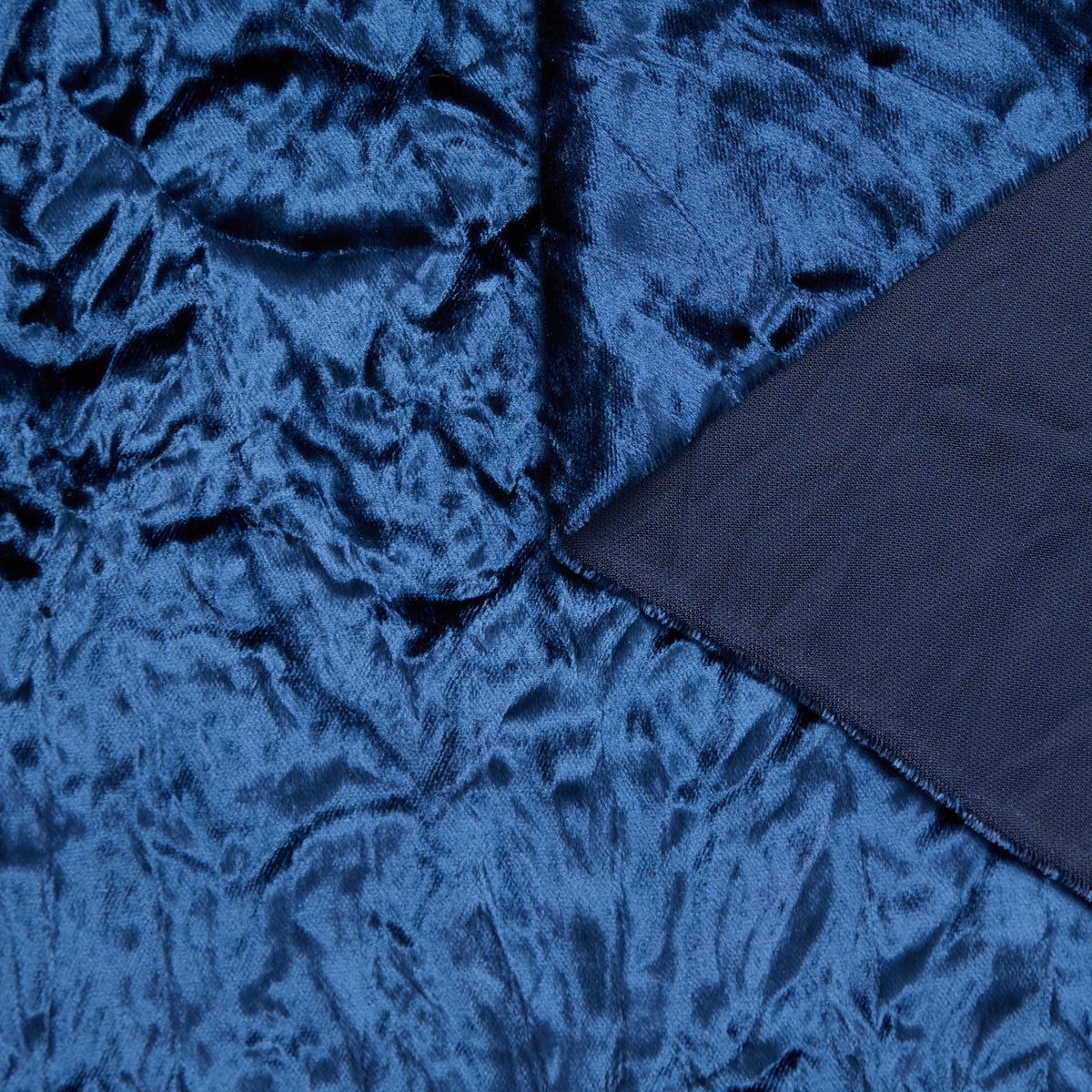 T25M12203 | Velours Froissé en Viscose et Soie