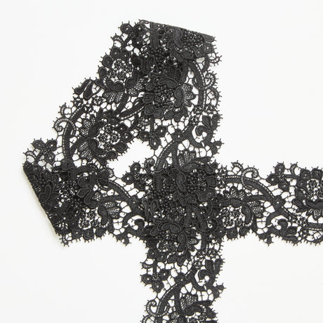  Dentelle à Fleur en 4 cm