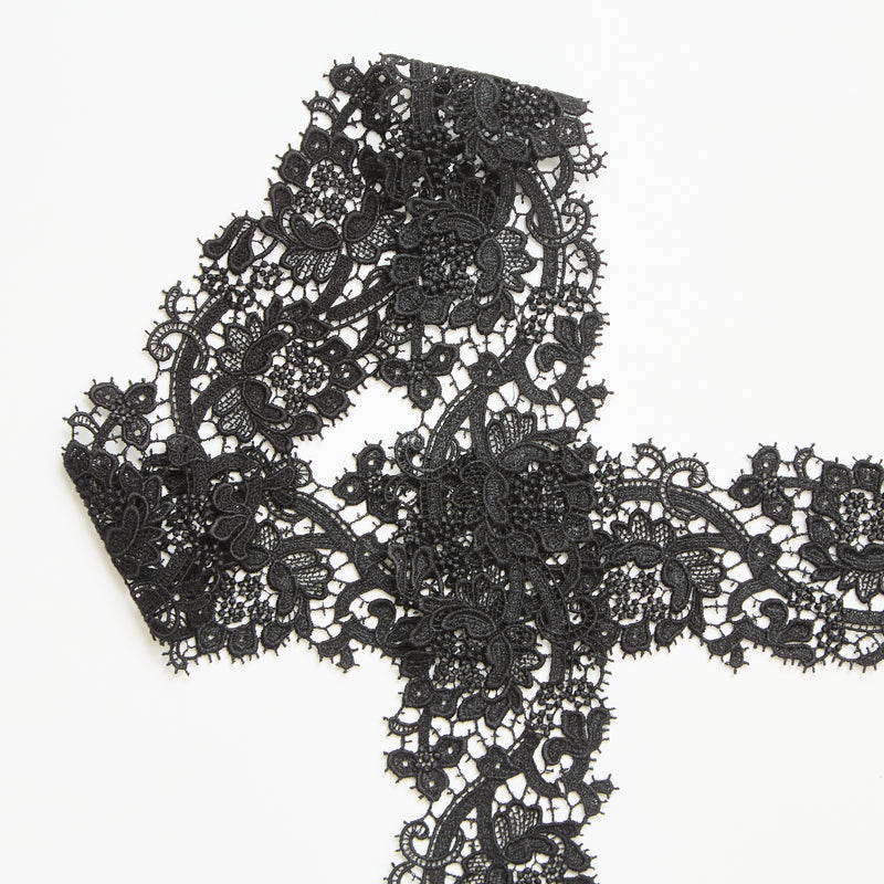 T25M12221 | Dentelle à Fleur en 4 cm