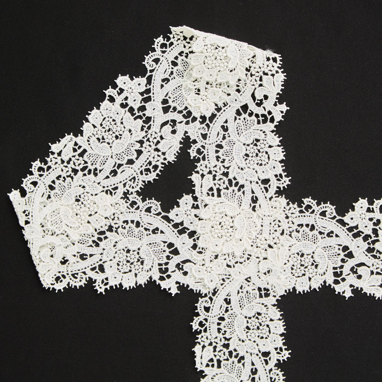 T25M12221 | Dentelle à Fleur en 4 cm - vue 1