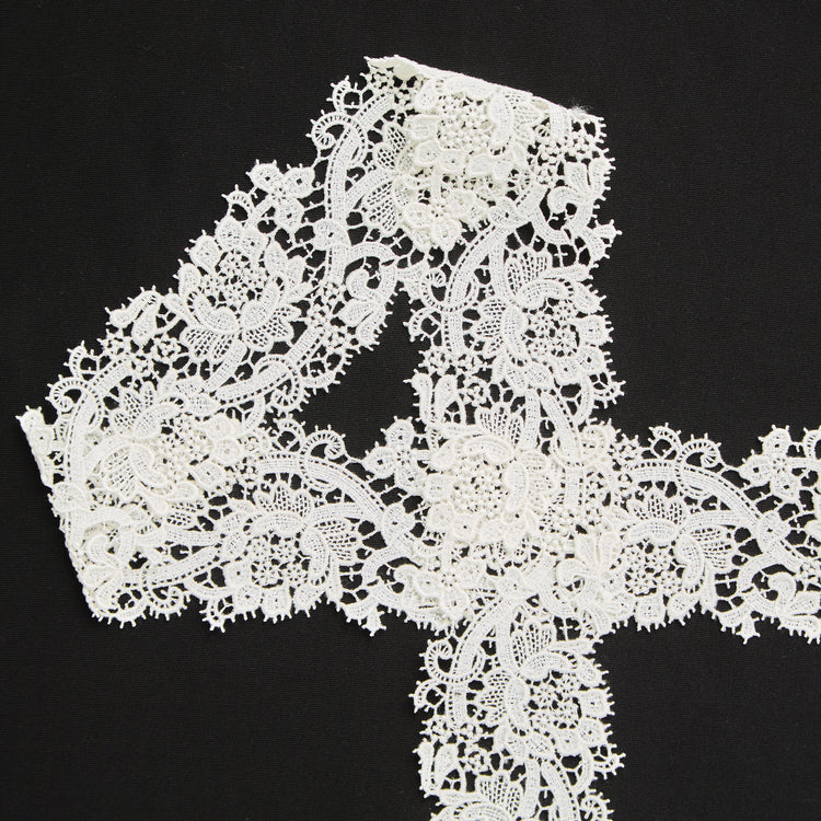 T25M12221 | Dentelle à Fleur en 4 cm - vue 1