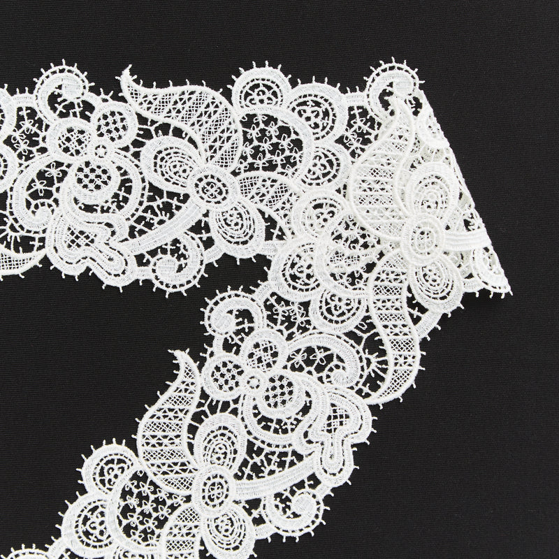 T25M12225 | Dentelle à Fleur en 4 cm