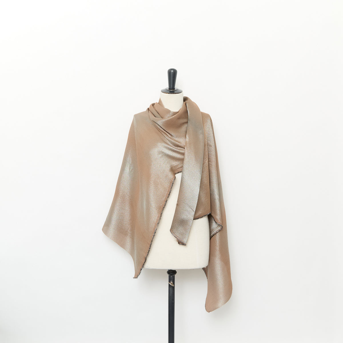 T25M12233 | Georgette en Soie Lamée