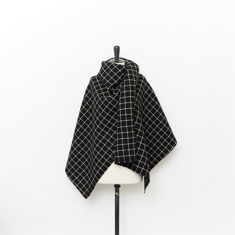 T25M12237 | Coating en Laine Séparable à Carreaux