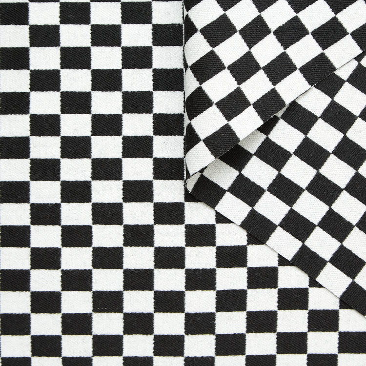 T25M12246 | Drap de Laine Damier - vue 1