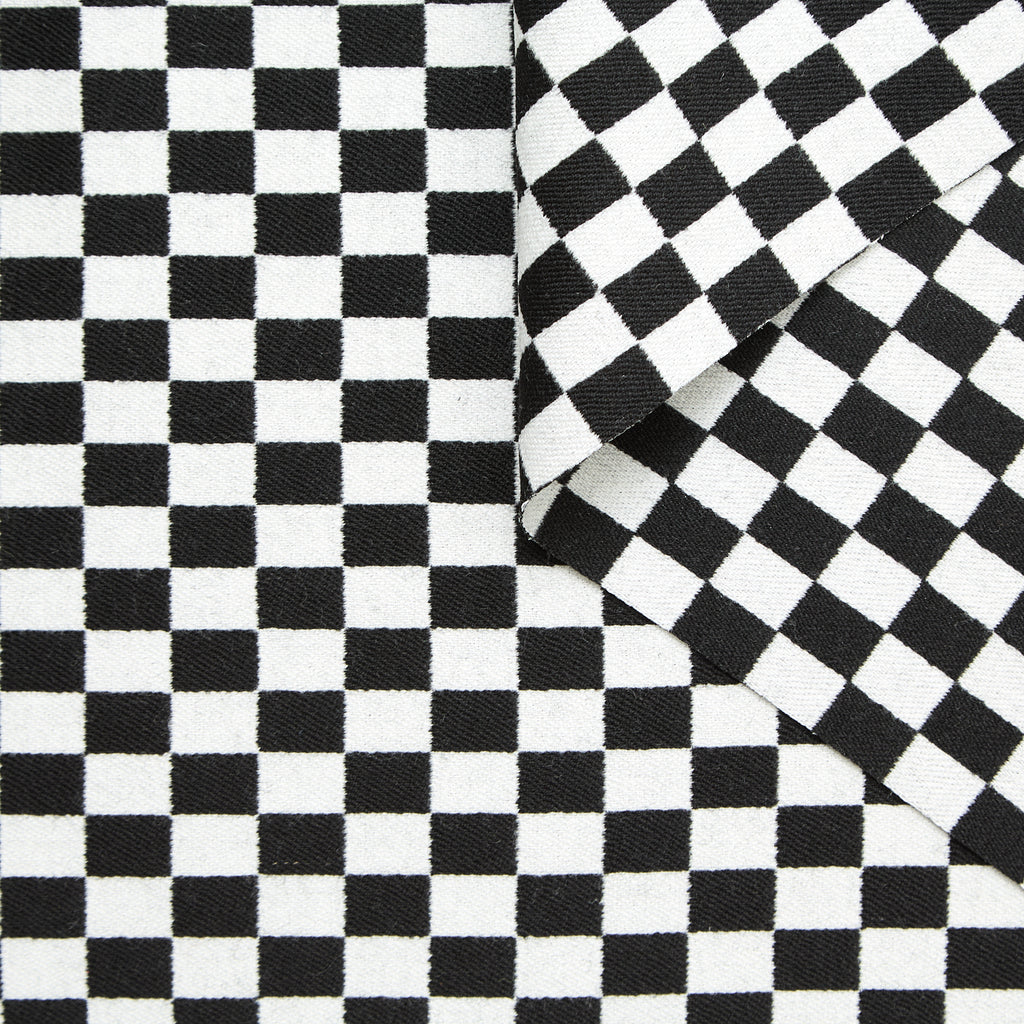 T25M12246 | Drap de Laine Damier