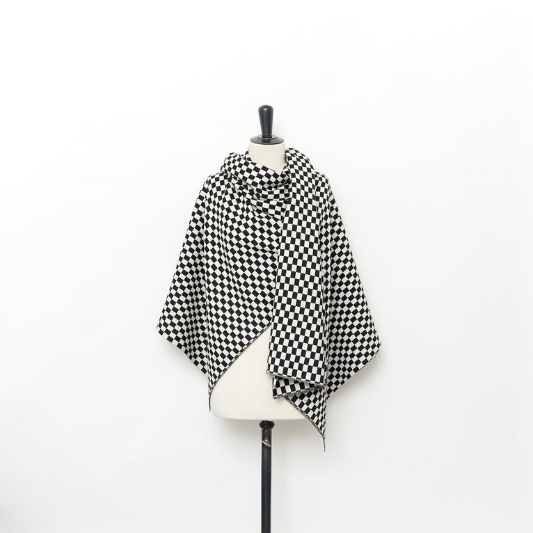 T25M12246 | Drap de Laine Damier - vue 2