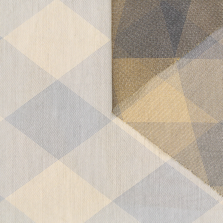 T25M12275 | Diamond Check Tulle - view 1