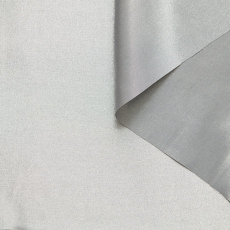 T25M12453 | Satin Lamé en Viscose et Soie
