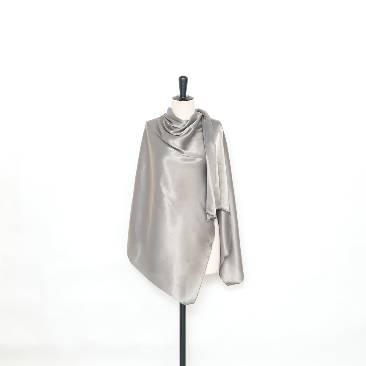 T25M12453 | Satin Lamé en Viscose et Soie