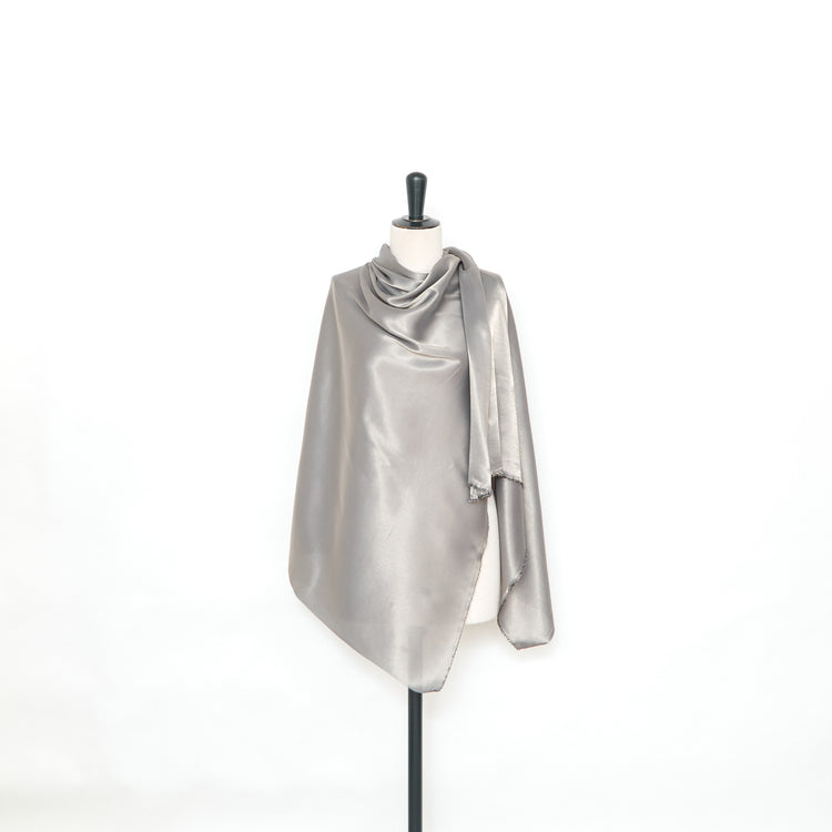 T25M12453 | Satin Lamé en Viscose et Soie - vue 2