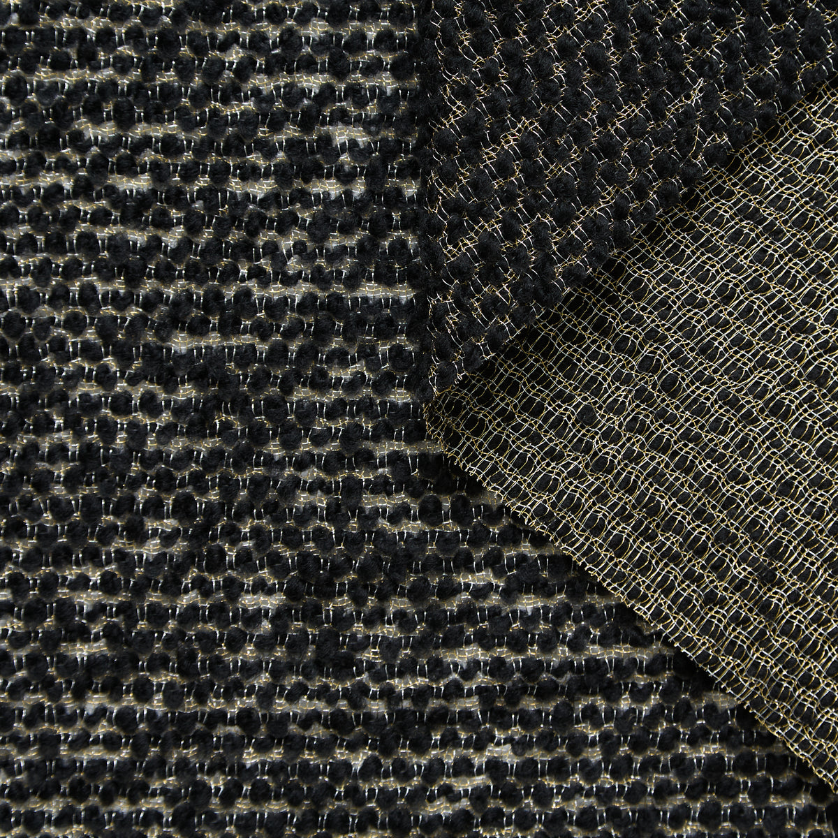 T25M12466 | Gaze Métallique Effet Tweed