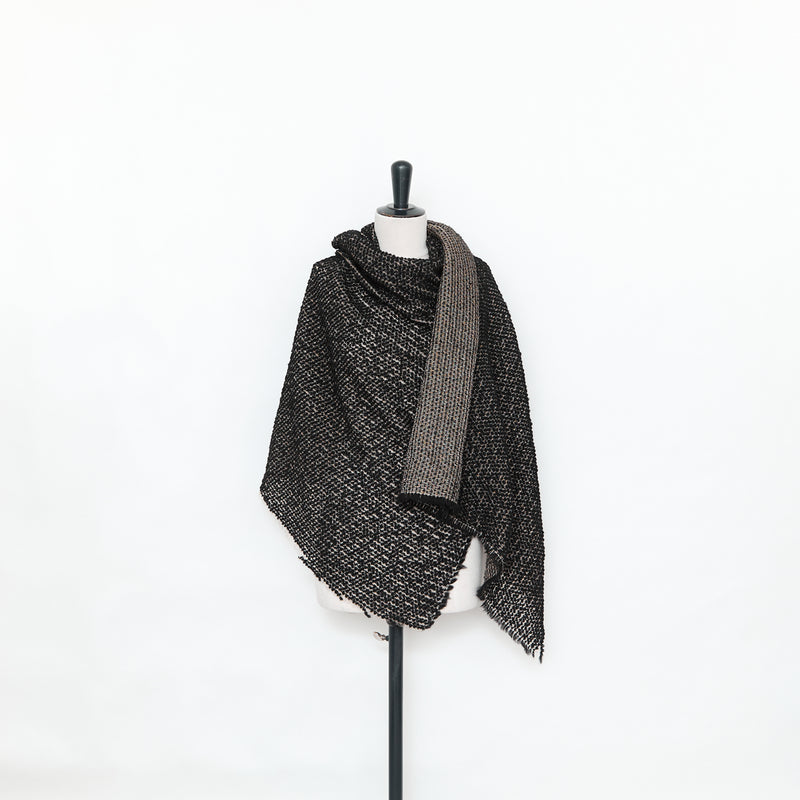 T25M12466 | Gaze Métallique Effet Tweed