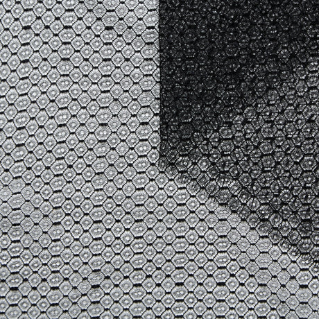 T25M12475 | Guipure Hexagonale de Coton