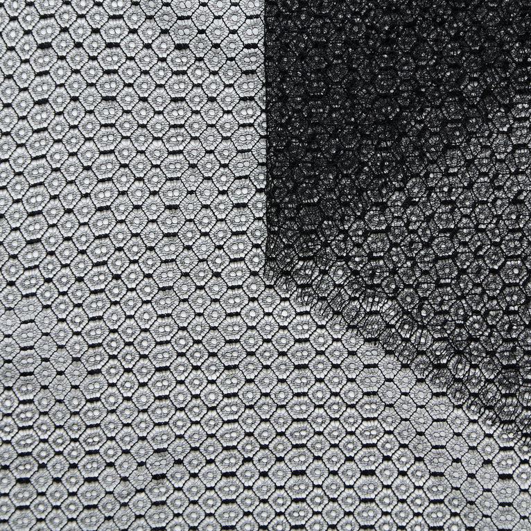 T25M12475 | Guipure Hexagonale de Coton - vue 1