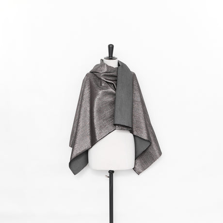  Ottoman Lamé en Viscose et Coton