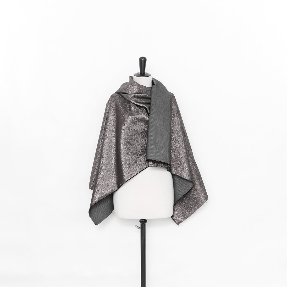 T25M12478 | Ottoman Lamé en Viscose et Coton