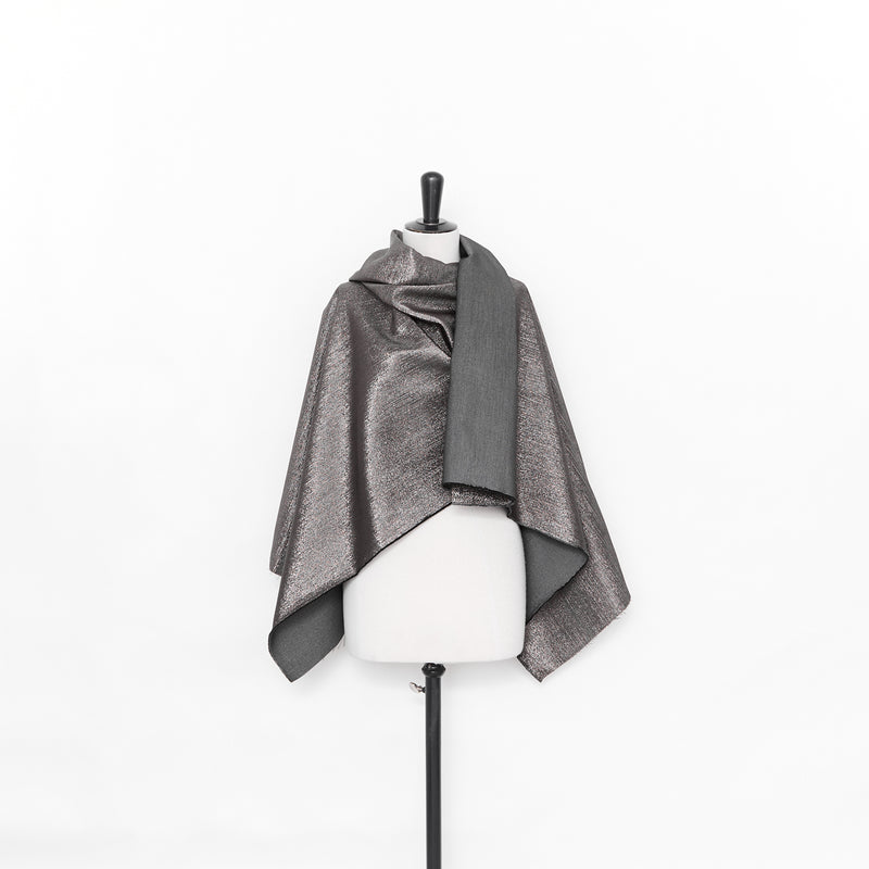 T25M12478 | Ottoman Lamé en Viscose et Coton