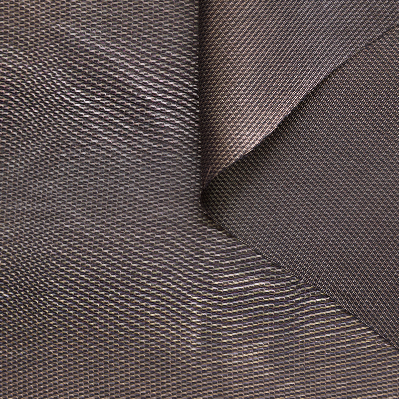 T25M12480 | Natté Léger Lamé en Soie