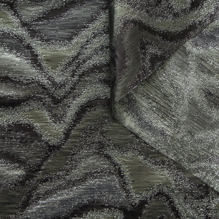 T25M12482 | Jacquard Moiré Lurex - vue 1