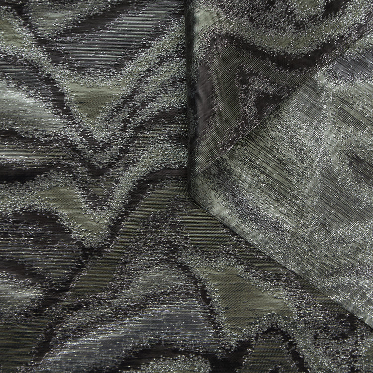 T25M12482 | Jacquard Moiré Lurex - vue 1
