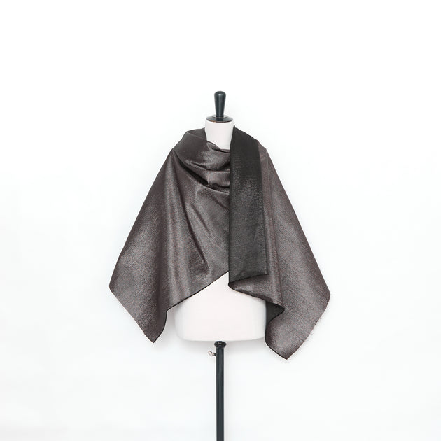 T25M12483 | Ottoman Lamé en Viscose et Coton