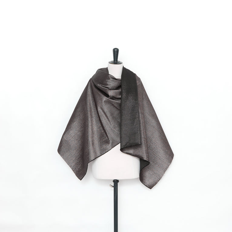 T25M12483 | Ottoman Lamé en Viscose et Coton - vue 2