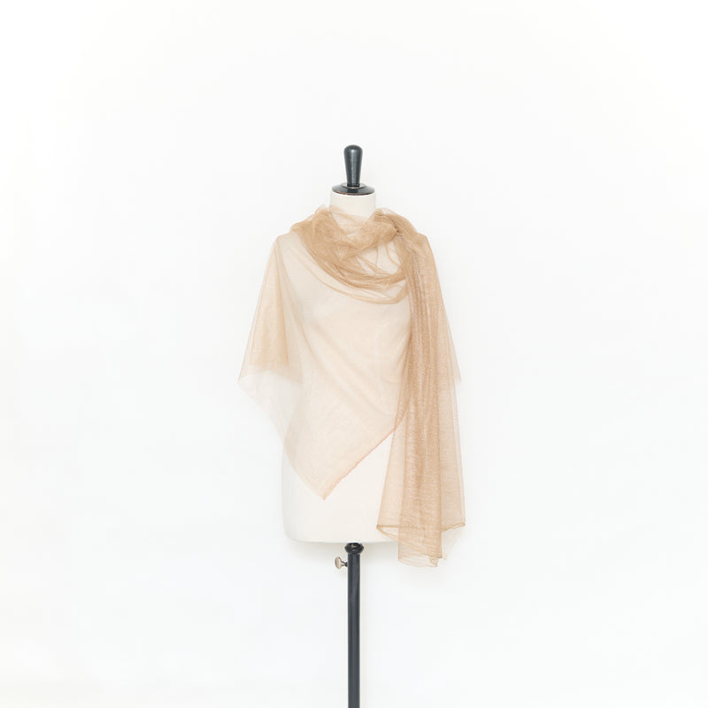 T25M12488 | Gold Lurex Fishnet