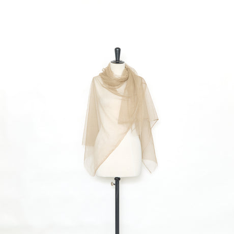  Tulle Stretch Doré Lurex