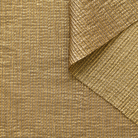T25M12495 | Jacquard Natté Doré en Soie