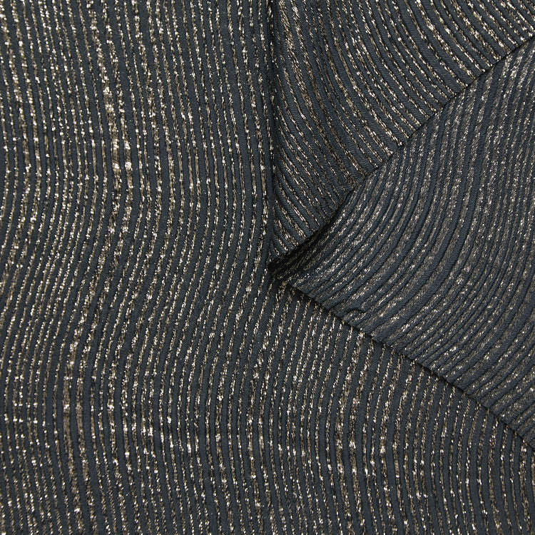 T25M12505 | Wavy Lurex Jacquard Seersucker - view 1