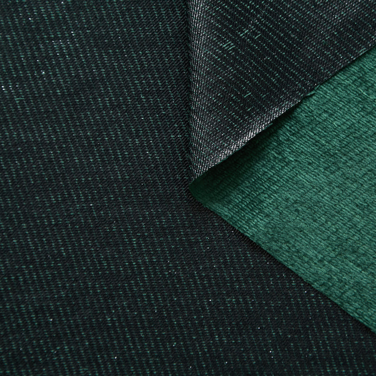 T25M12520 | Twill Lamé Liquide avec Fil Chenille - vue 2
