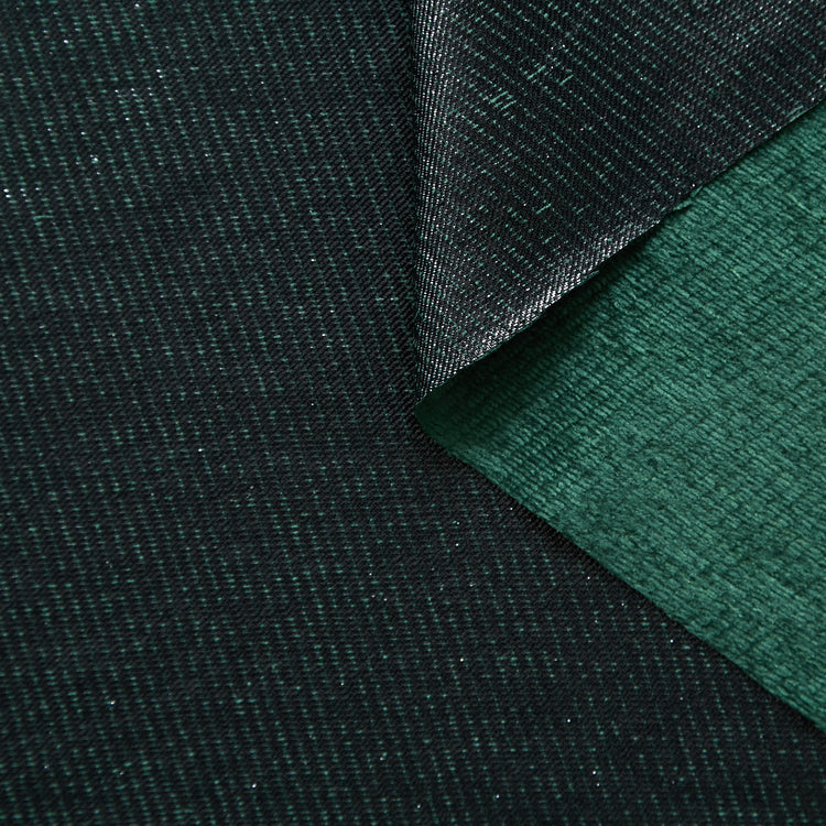 T25M12520 | Twill Lamé Liquide avec Fil Chenille - vue 1