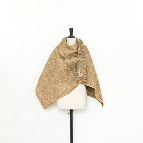  Silk Jacquard with Raphia Effect