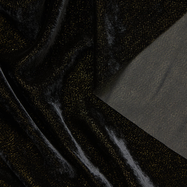 T25M12528 | Lurex Viscose & Silk Velvet