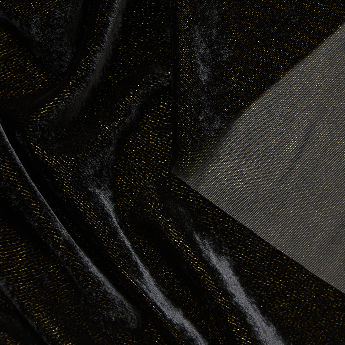 T25M12528 | Velours Lurex en Viscose et Soie