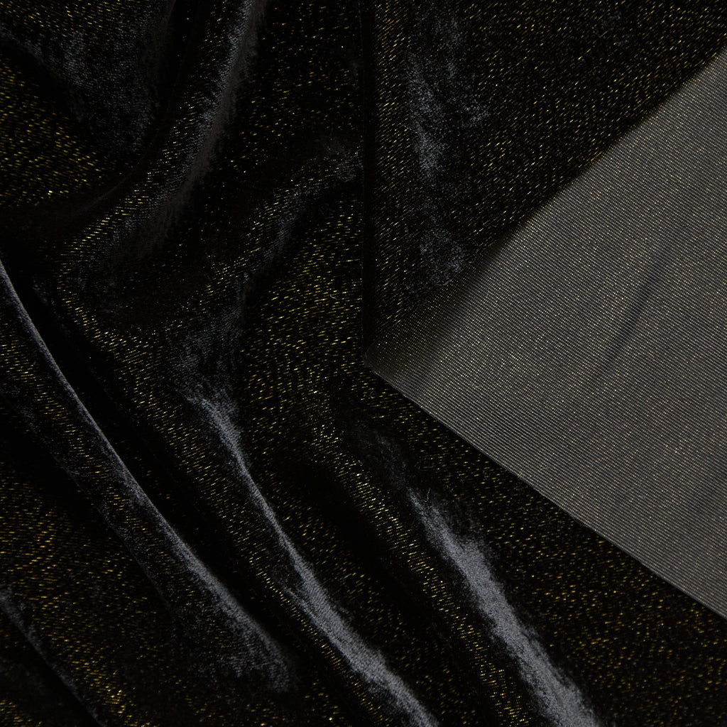 T25M12528 | Lurex Viscose & Silk Velvet