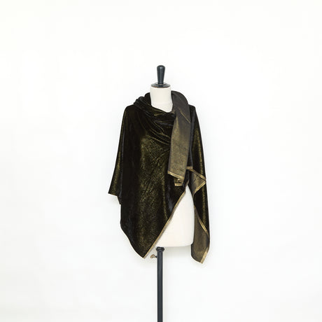  Velours Lurex en Viscose et Soie