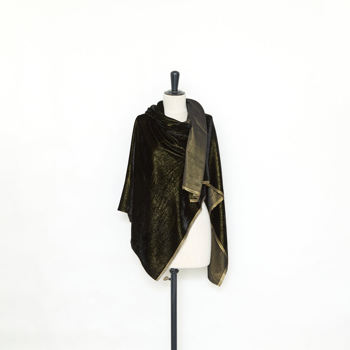 T25M12528 | Velours Lurex en Viscose et Soie