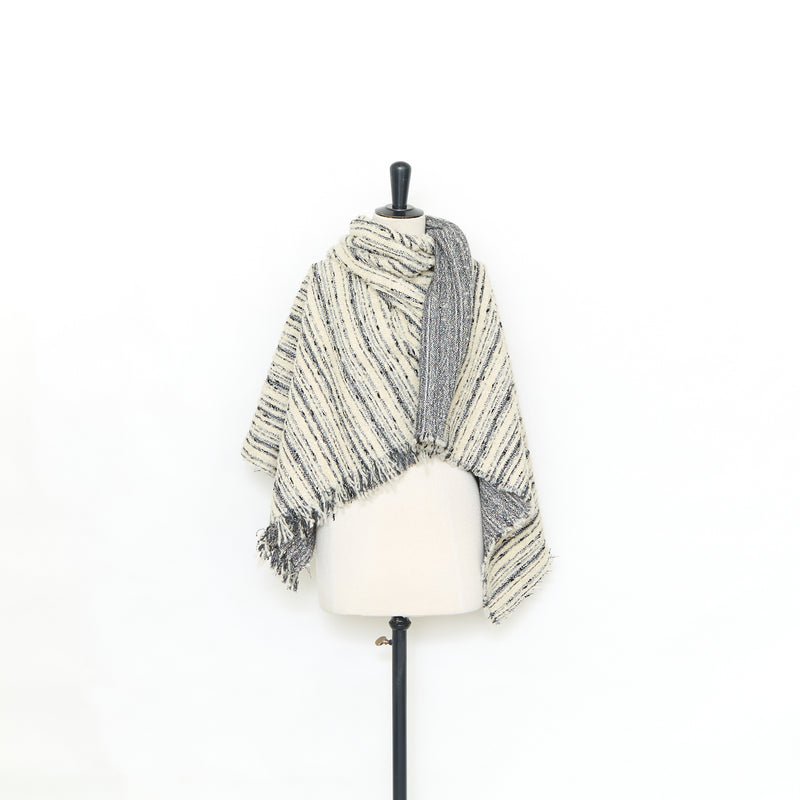 T25M12543 | Tweed Rustique Rayé