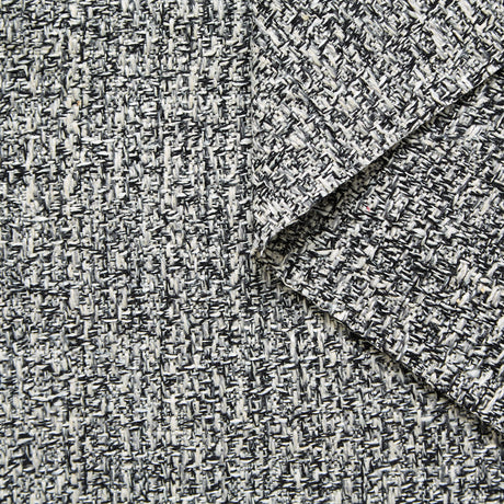 T25M12544 | Tweed Bicolore en Laine et Soie