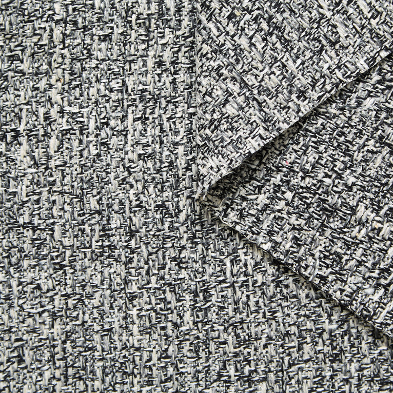 T25M12544 | Tweed Bicolore en Laine et Soie - vue 1