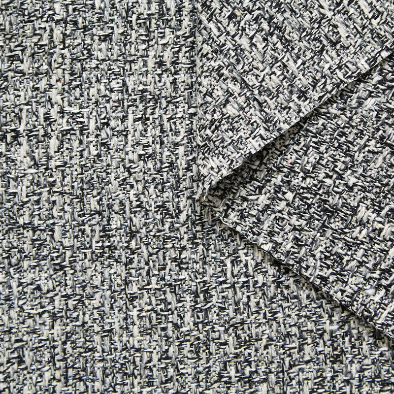 T25M12544 | Tweed Bicolore en Laine et Soie