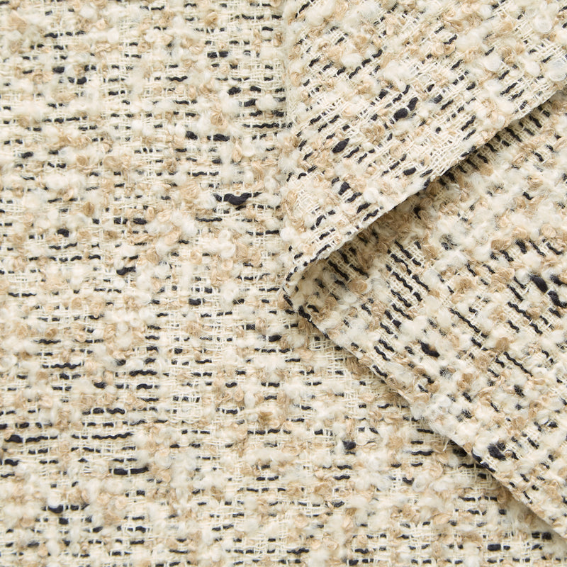 T25M12545 | Tweed Bouclé de Laine et Lin