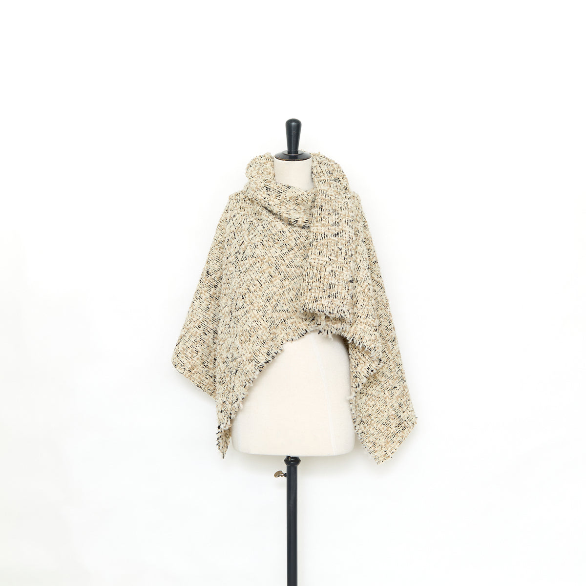 T25M12545 | Tweed Bouclé de Laine et Lin